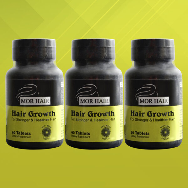 3 Bottles Mor Hair